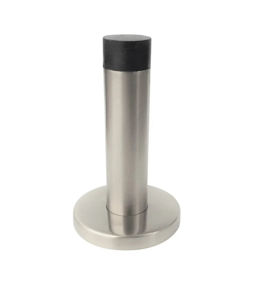 MUCHELN&nbsp;Satin Nickel Round&nbsp;Door Stop