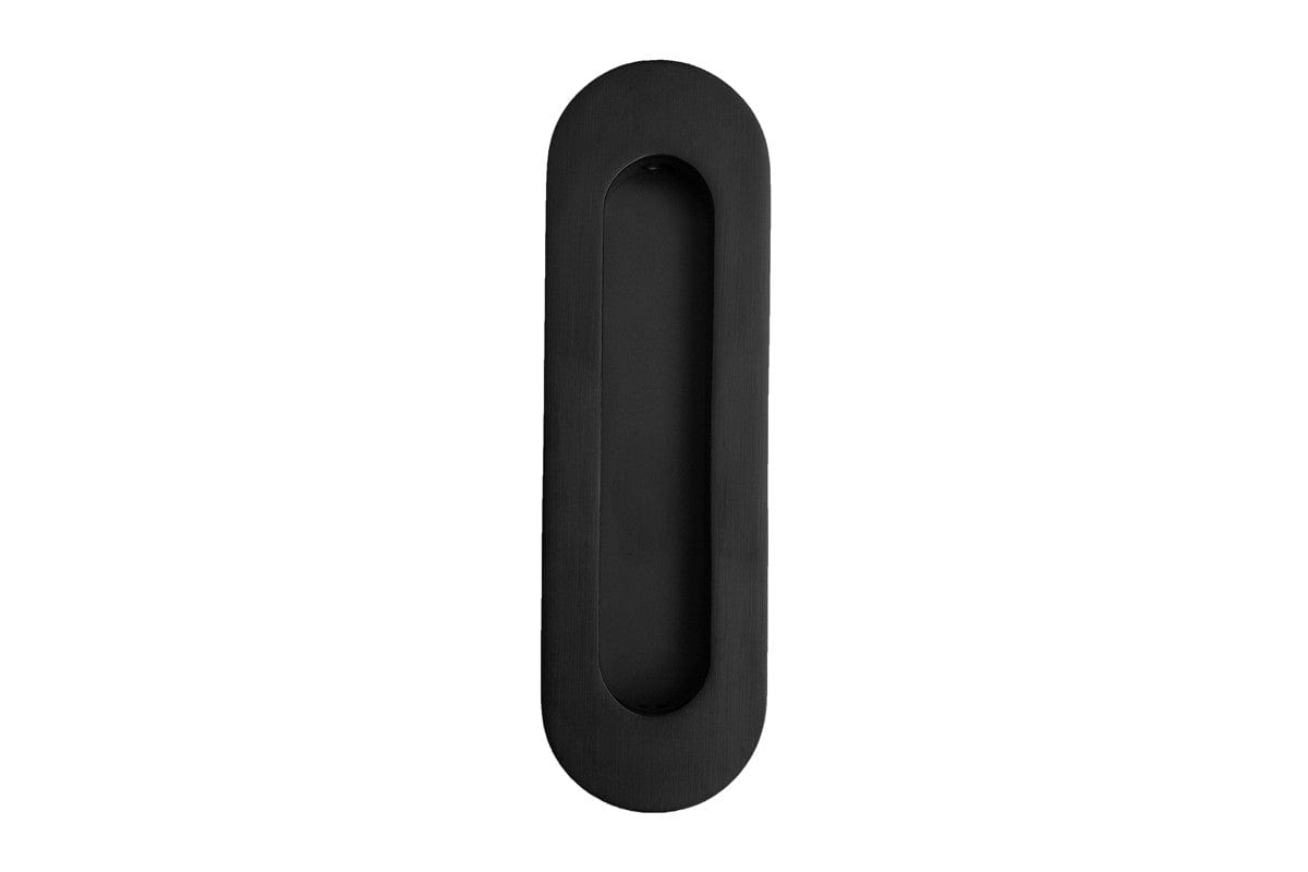 Black oval pull