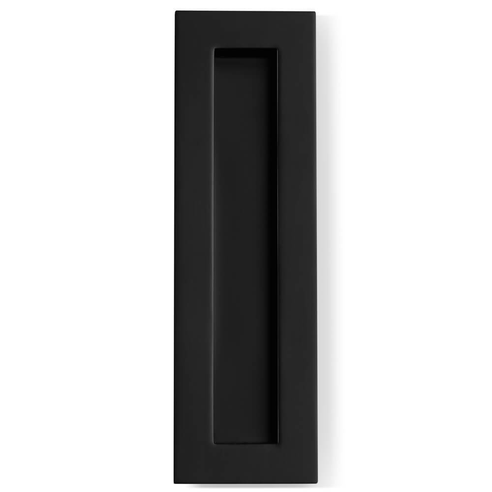 black 200mm flush pull top