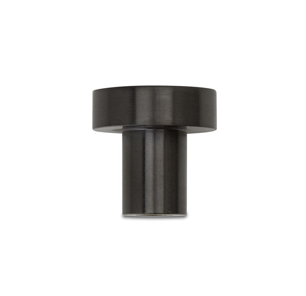 gunmetal cupboard knob side