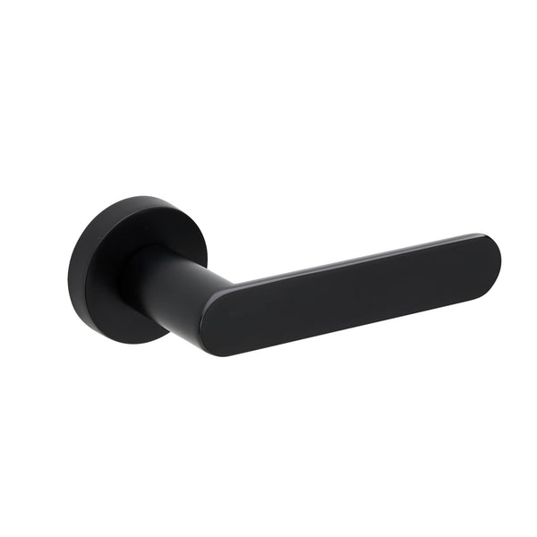 Matte Black Door Handle PASSAGE - Mucheln BERKLEY Series