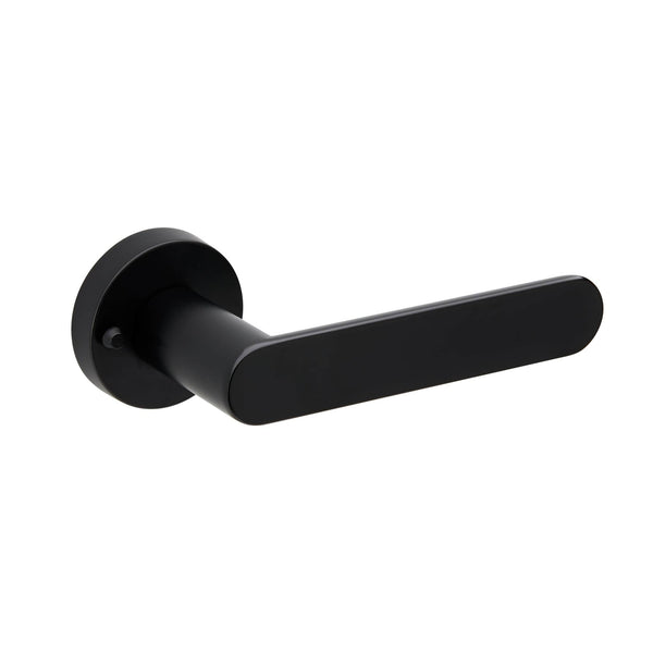 Matte Black Door Handle PRIVACY- Mucheln BERKLEY Series