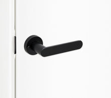 Load image into Gallery viewer, Matte Black Door Handle PRIVACY- Mucheln BERKLEY Series
