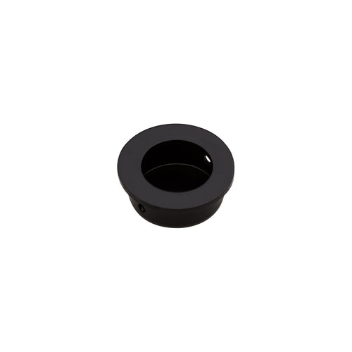 black flush 30mm handle