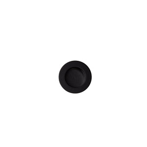 black flush 30mm handle top