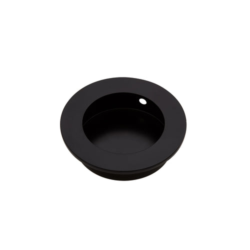 black flush 50mm handle