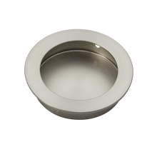 Load image into Gallery viewer, Satin Nickel FLUSH PULL Round Handle 70mm
