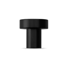 Load image into Gallery viewer, black cupboard knob
