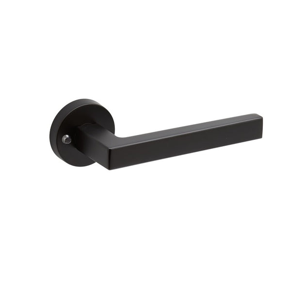 MATTE BLACK Door Handle PRIVACY I Mucheln Series II