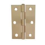Brushed Brass Door Hinge 85 x 60mm (2 Hinges) LOOSE PIN | Mucheln Door Hardware
