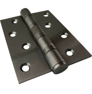 Gunmetal Grey Door Hinge 100 x 75mm (2 Hinges) LOOSE PIN