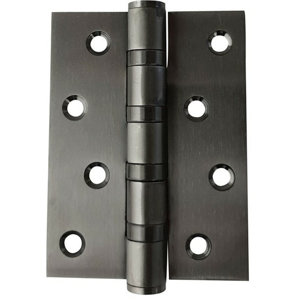 Gunmetal Grey Door Hinge 100 x 75mm (2 Hinges) LOOSE PIN