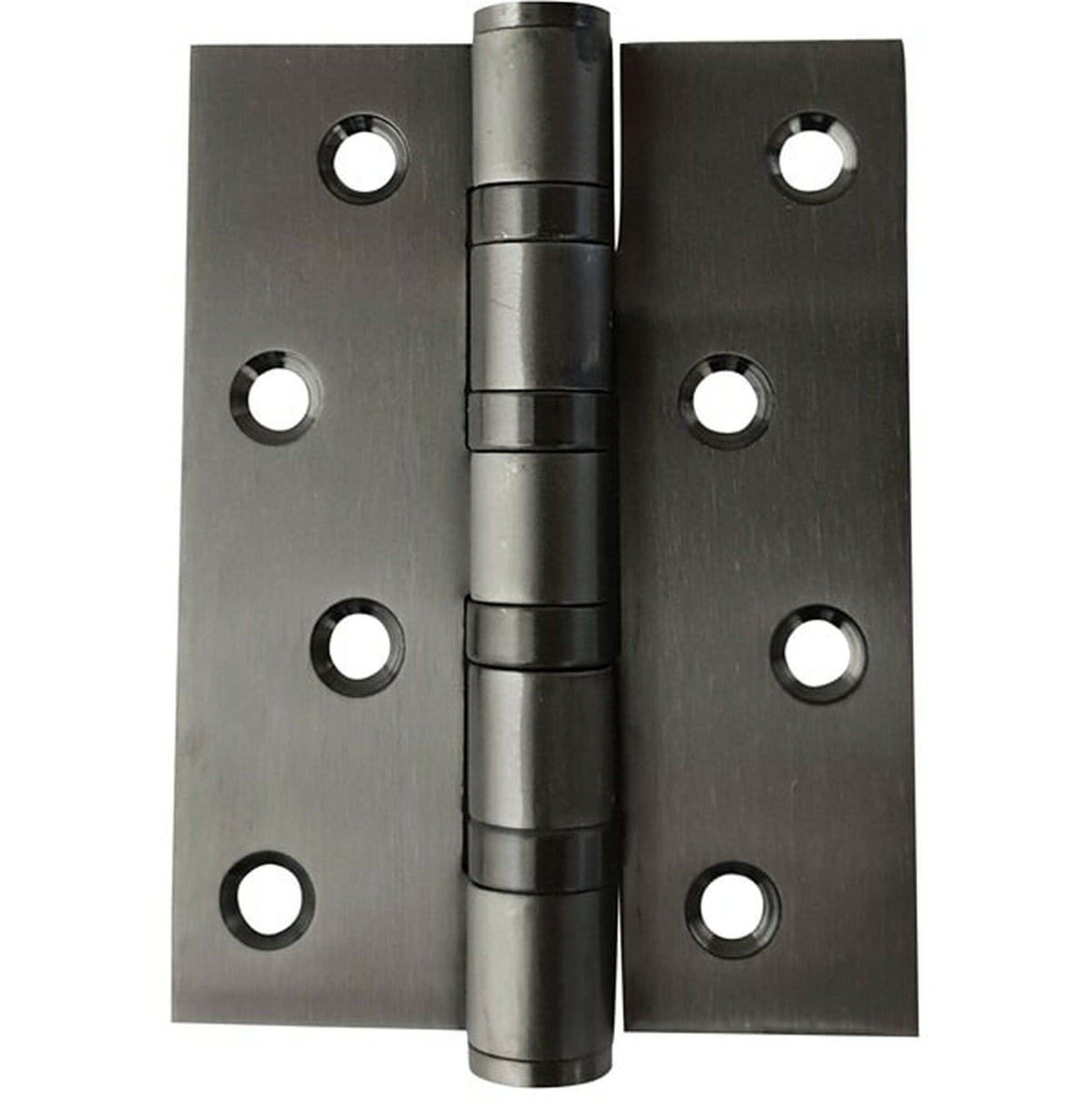Gunmetal Grey Door Hinge 100 x 75mm (2 Hinges) FIXED PIN | Mucheln Door Hardware